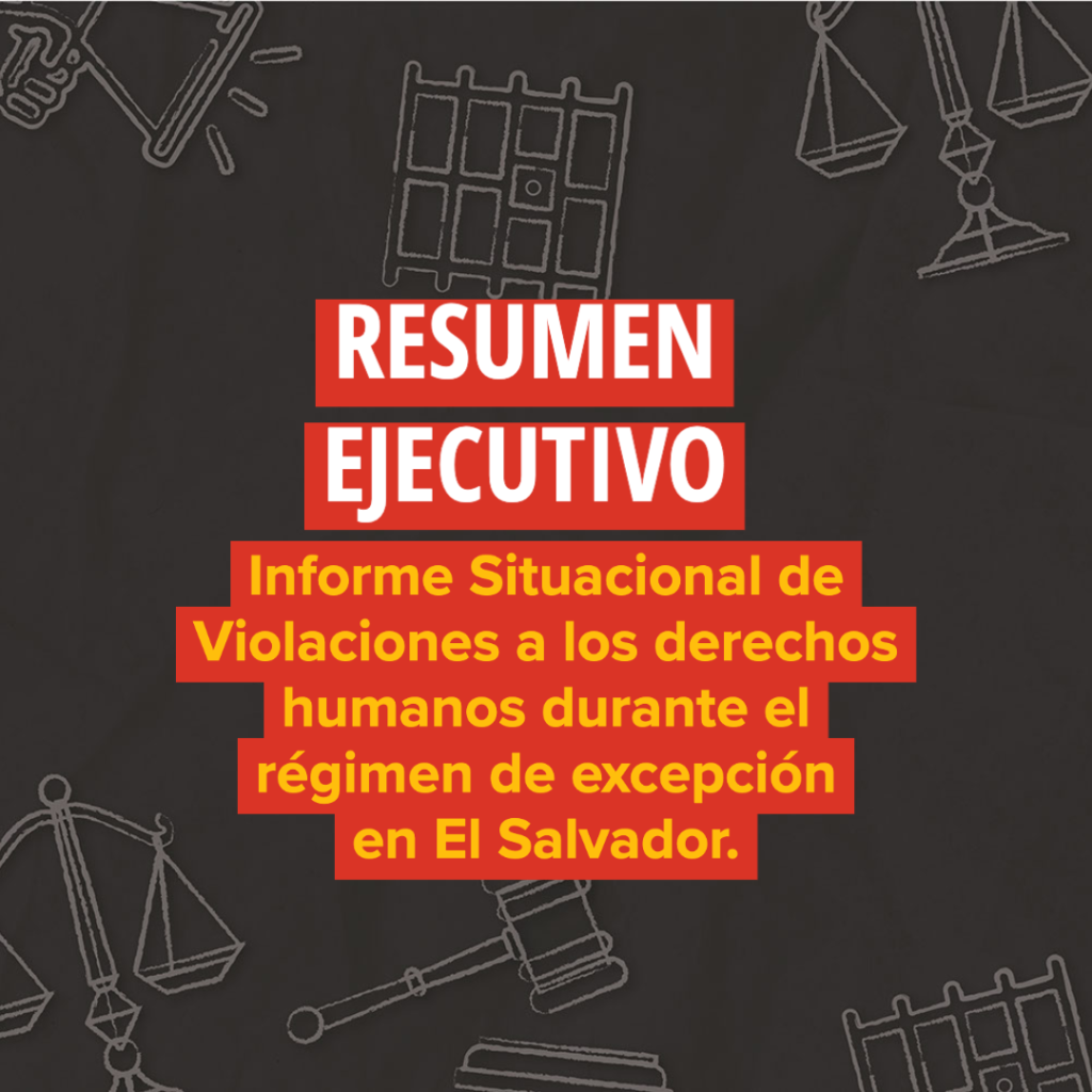 Resumen Ejecutivo Sobre Informe Situacional De Casos De Violaciones A